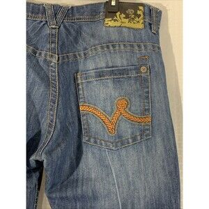 5ive Jungle Jeans Vintage Y2K Hip Hop Baggy Mens 38 Waist